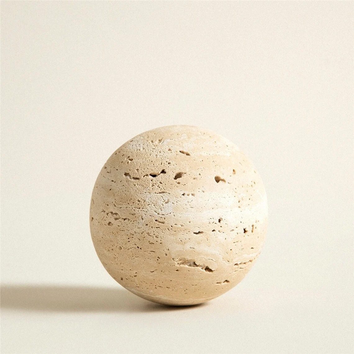 Beige Travertine Texture