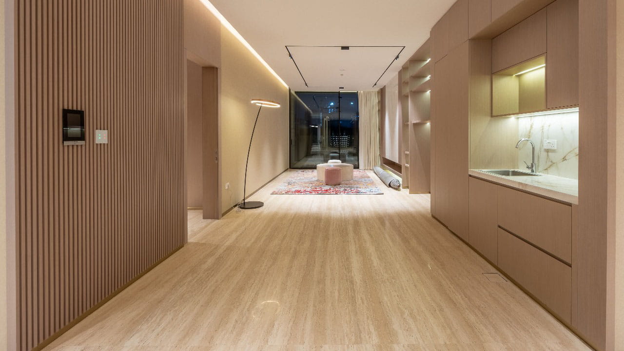 Tuscany Beige Travertine Interior Flooring
